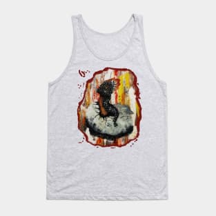 Fire Dragon - mythical beast, firefighter Tank Top